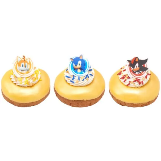 Sonic, Tails and Shadow Cupcake Rings, 12ct {5}