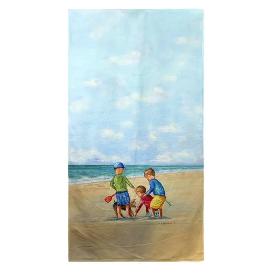 Betsy Drake Buried Treasure Beach Towel Multicolor {1}