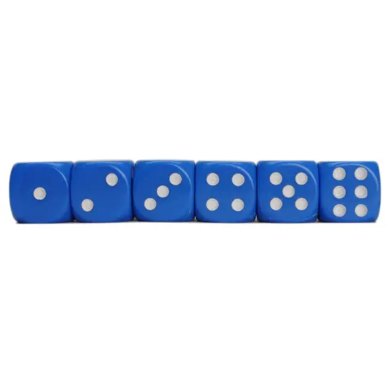 WE Games Opaque Dice - Set of 6 {1}