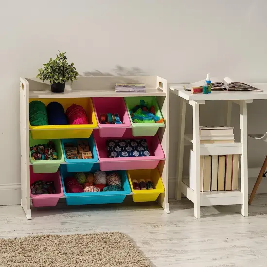 IRIS USA 4Pk Multi-Purpose Plastic Bins {6}