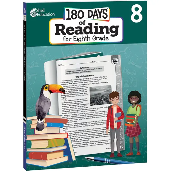 180 Days of Reading 2nd Edition, Grade 8 {1}