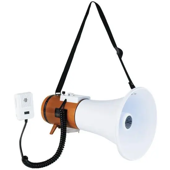 Megaphone with Siren & Microphone {1}