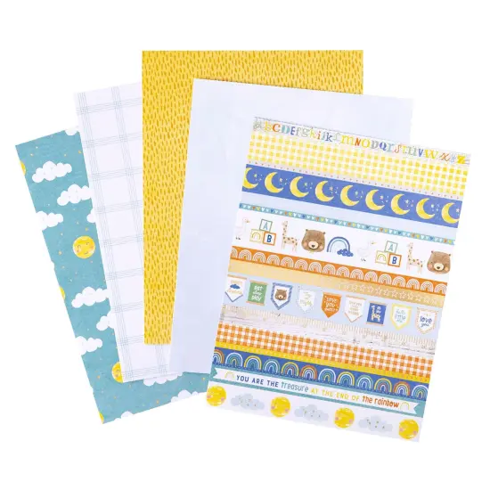 American Crafts Single-Sided Paper Pad 6"X8" 36/Pkg-Hello Little Boy {5}