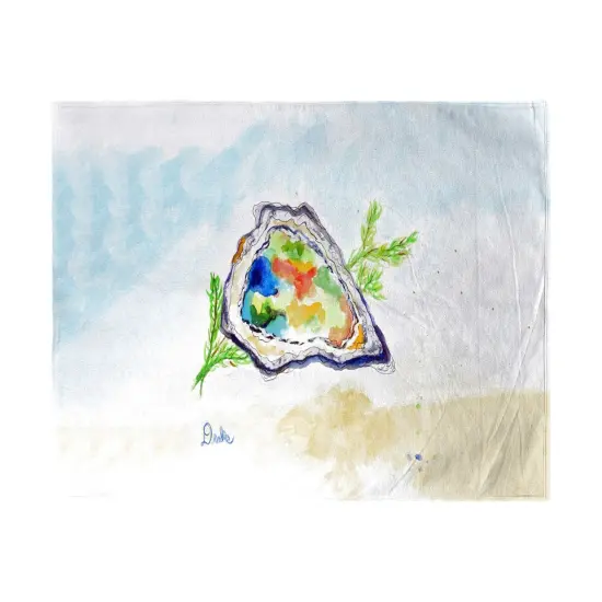 Betsy Drake Colorful Oyster Beach Towel Multicolor {1}