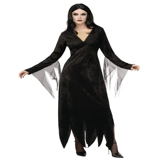 Womens The Addams Family Morticia Addams Costume {1}