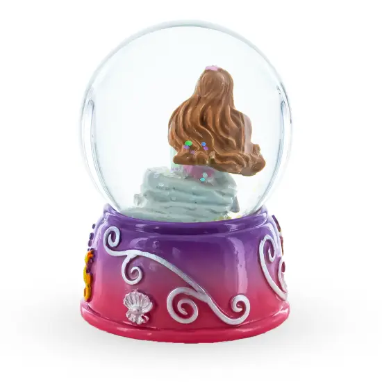 Enchanting Mermaid Oasis Miniature Water Globe {5}