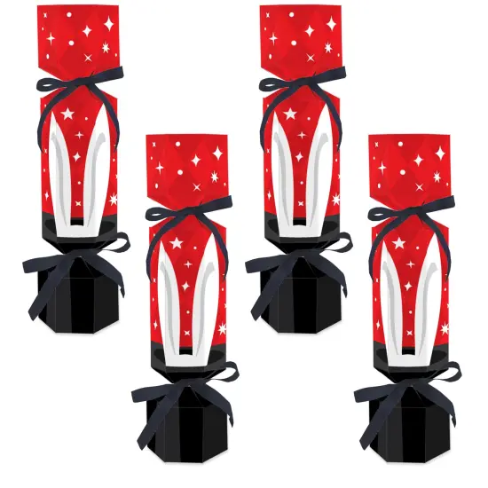 Big Dot of Happiness Ta-Da, Magic Show - No Snap Magical Birthday Party Table Favors - DIY Cracker Boxes - Set of 12 {1}