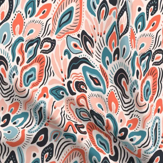 Various Fabrics by the Yard or Fat Quarter Animal Print Abstract Insect Butterflies Wing Custom Printed Fabric by Spoonflower {5}