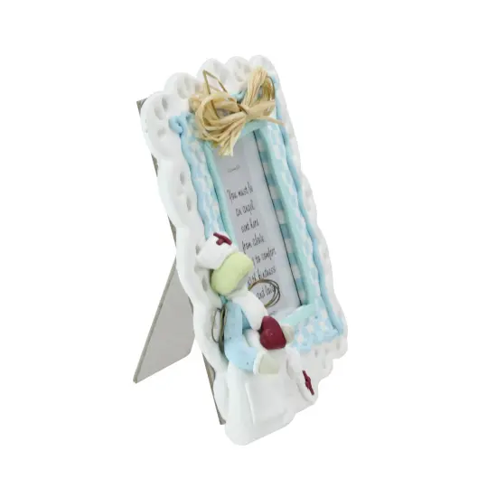 Roman Angel Nurse Picture Frames - for a 2" x 3" Photo - #46914 - 5.25" - Set of 6 White {3}