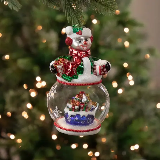 Christopher Radko Christopher Radko Chilly and Cheery Glass Christmas Ornament 1021014 Green {3}