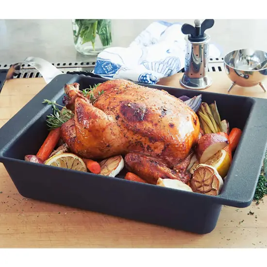 All American Deep Bake Casserole Pan, Durable Nonstick Cast Aluminum, Extra Deep {4}