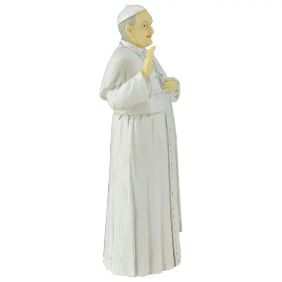 Diva At Home Joseph Studios Patrons and Protctors Pope Francis Figurine - 4" White {4}