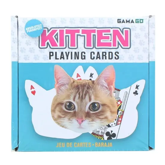 Kitten-Shaped Playing Cards | 52 Card Deck + 2 Jokers {3}