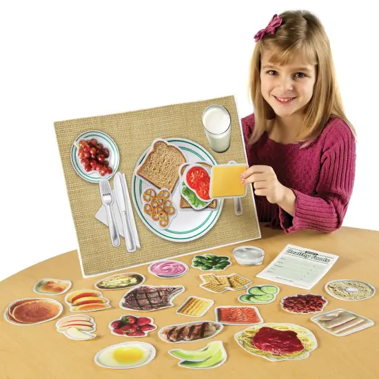 Learning Resources Magnetic Healthy Food Set {3}
