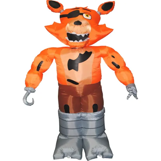 Five Nights At Freddy's Foxy Inflatable Yard Decoration {1}