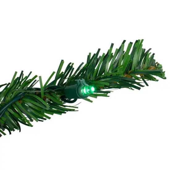 Northlight Pre-Lit Medium Mixed Classic Pine Artificial Christmas Tree - 4' - Multi LED Lights Green {6}