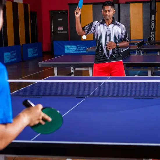 Plastic Rubber Face Table Tennis Paddle, Pack of 6 {6}