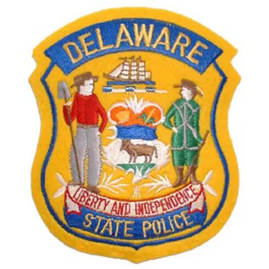 Delaware State Police Patch 3" {1}