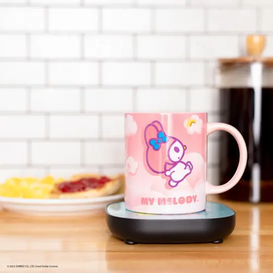 Uncanny Brands Hello Kitty and Friends My Melody Coffee Mug with Electric Mug Warmer {4}
