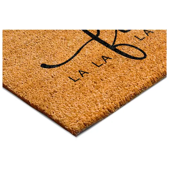 Chic Fa La La Doormat 17" x 29" {7}