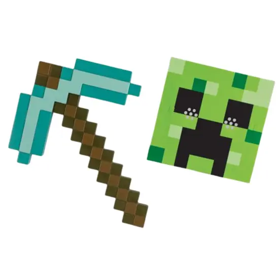 Minecraft Pickaxe and Mask Child Accessory Set {1}