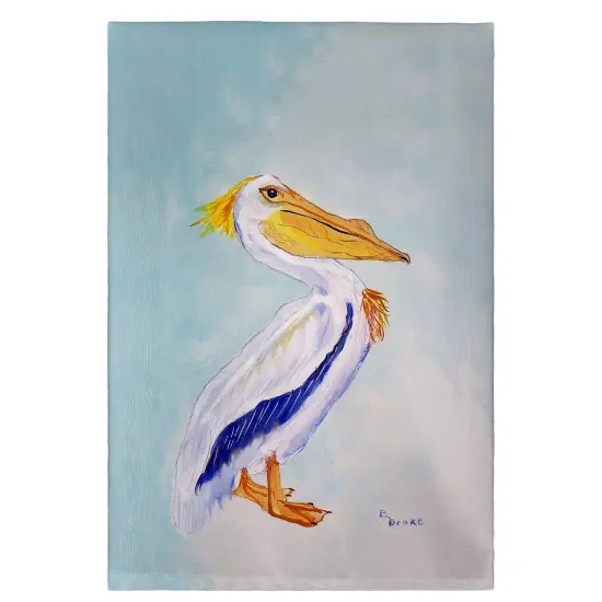 Betsy Drake King Pelican Guest Towel {1}