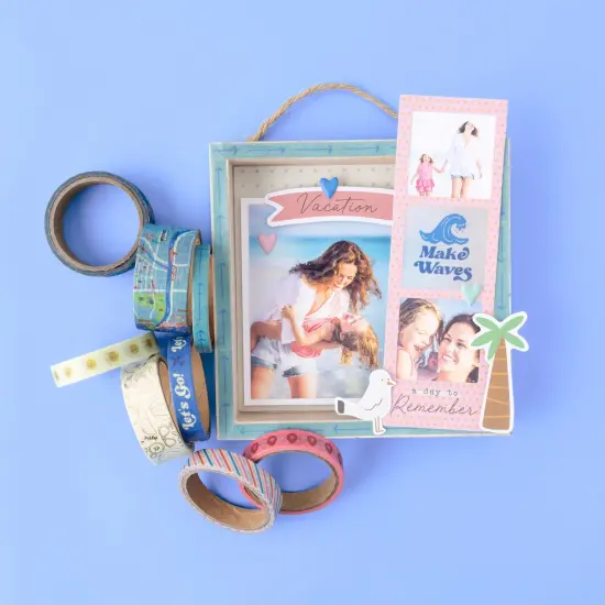 American Crafts Coast-to-Coast Washi Tape 8/Pkg-Foil {3}