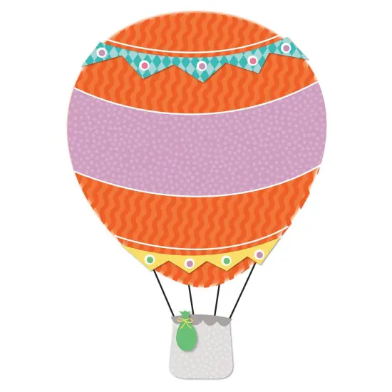 Up and Away Hot Air Balloons Cut-Outs, 36 Per Pack, 3 Packs {5}