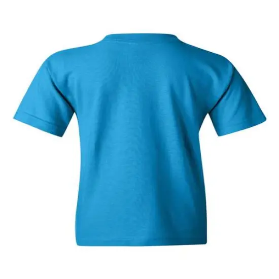 Gildan&reg; Heavy Cotton Youth Crewneck Short Sleeve T-Shirt - 5000B Sapphire {3}