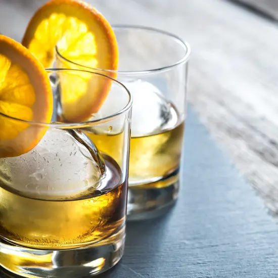 Silicone Ice Cube Mold 6 Cubes 2 Spheres Black Rubber Ice Cube Trays {5}