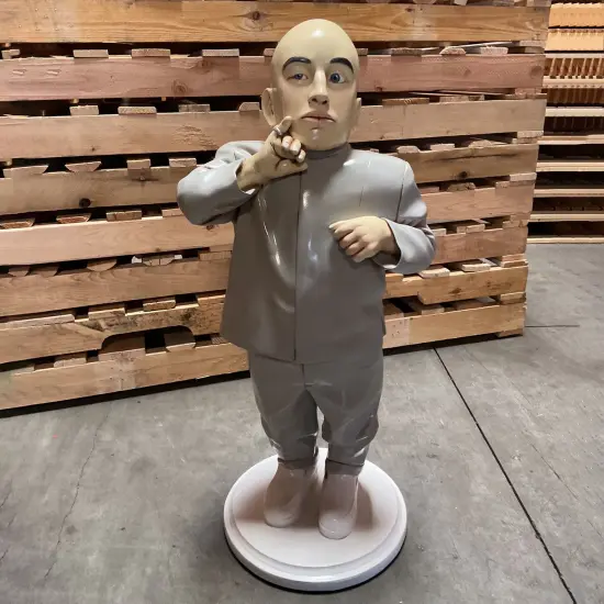 Mini Baldy Small Statue {3}