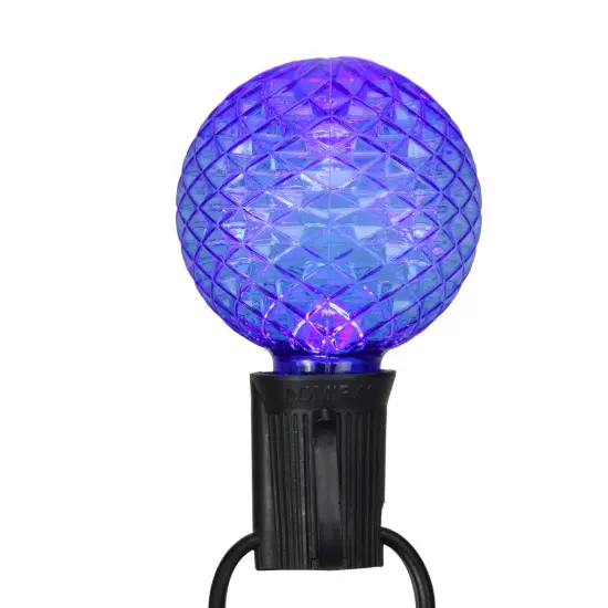 Northlight LED Faceted G50 Globe Christmas Replacement Bulbs - Multicolor - Pack of 25 {5}