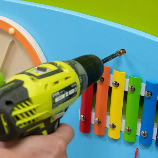 Elephant Activity Wall Panel - 18m+ - Toddler Activity Center {6}