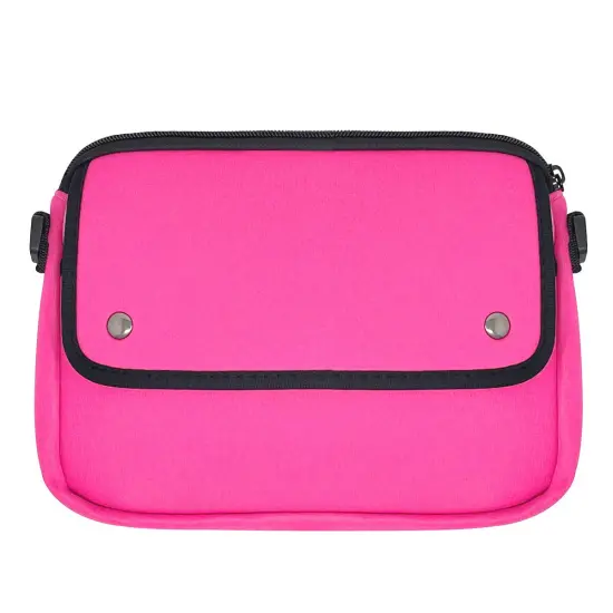 Wrapables Waterproof Bike Bag, Handlebar Cycling Storage Pouch for Tools and Accessories Pink {2}