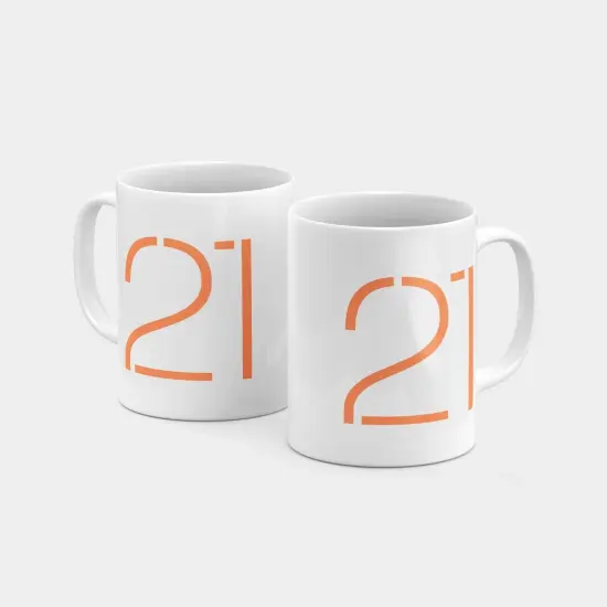 Birthday Number 11oz Mug X {3}
