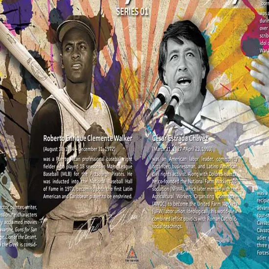 Famous Hispanic People Poster Series 01, 24"x18", Unframed {5}