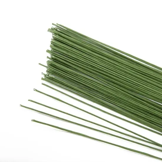 CousinDIY Floral Wire 18 Gauge 16" 100/Pkg-Green {5}