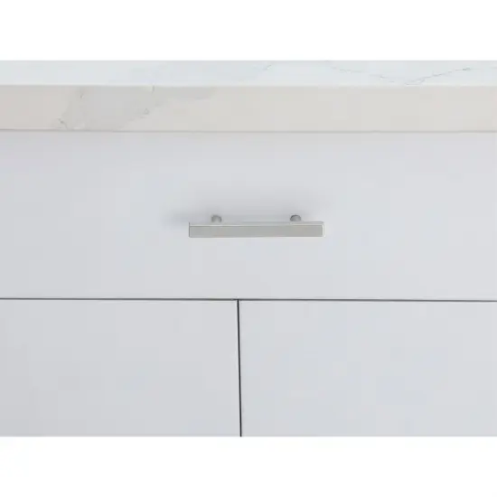 Dior 3" Center to Center Brushed Nickel Bar Pull Multipack (set of 10) {2}