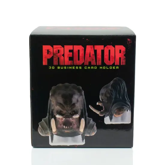 OFFICIAL Predator Business Card Holder | Detailed 3D Predator Head | 4.5" Tall {3}
