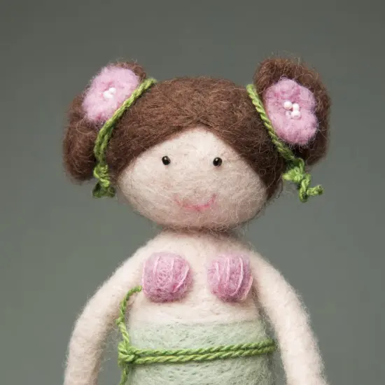 Felting kit "The Little Mermaid" {5}