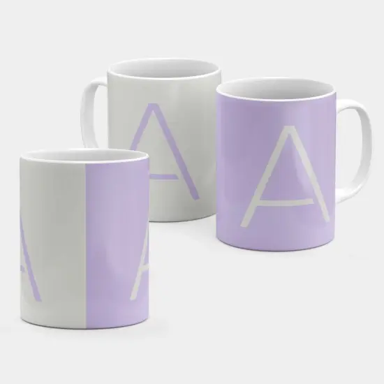 Monogram Letter 11oz Mug XXIV {2}