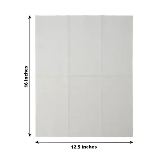 50 Plain Soft 2 Ply Dinner Table Cocktail Paper NAPKINS Gray {1}