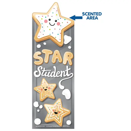 Star Cookies Sugar Cookie Scented Bookmarks, 24 Per Pack, 3 Packs {2}