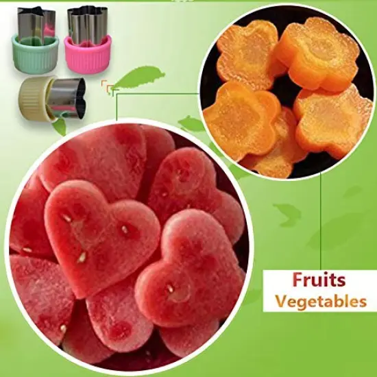 Cutter Shapes Set Different Sizes Cookie Cutters Set Fruit Cookie Pastry Stamps Mold {4}