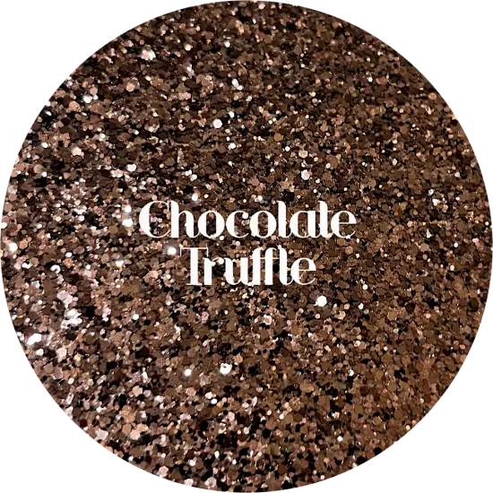 Polyester Glitter - Chocolate Truffle by Glitter Heart Co.™ {1}