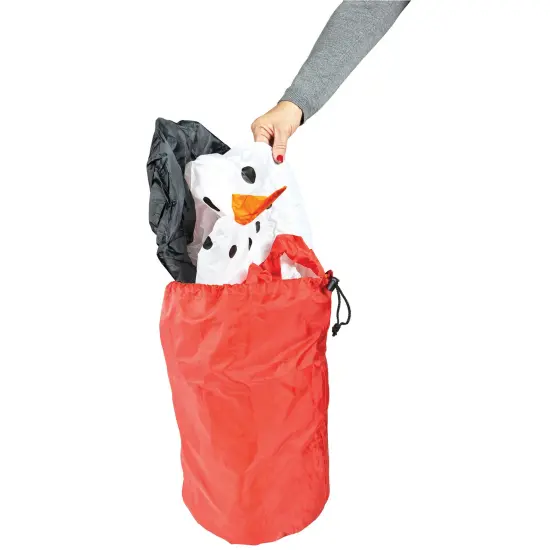 Simple Living Storage Bag for Inflatable Christmas Decorations - 21" Red {3}