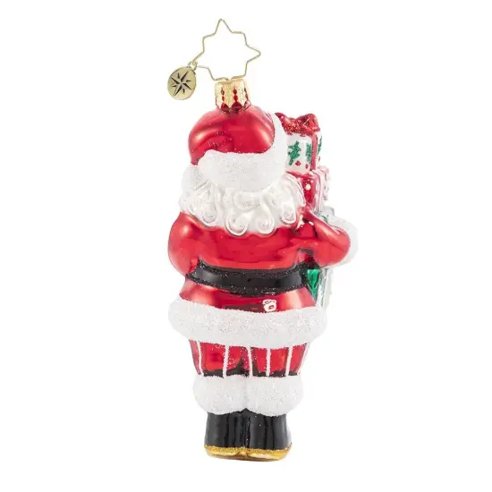 Christopher Radko Christopher Radko Time to Celebrate! Glass Christmas Ornament 1020771 Red {4}