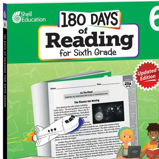 180 Days of Reading 2nd Edition, Grade 6 {2}