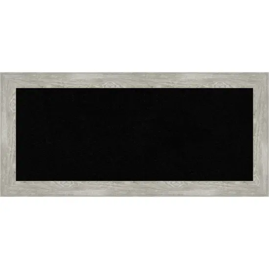 Dove Greywash Narrow Framed Corkboard, Black Cork {1}