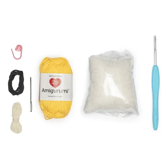 Red Heart Amigurumi Kit-Colin The Chick {2}